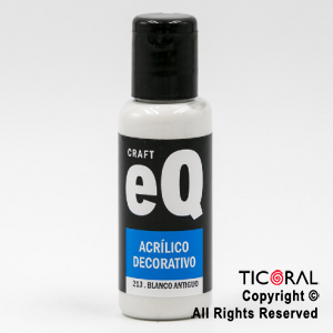 ACRIL.DECOR.EQ 213 BLANCO ANTIGUO 50ML X 1